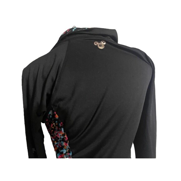 Disney Parks Minnie Mouse Black Polka Dot Zip Up Running Jacket Size Small - Picture 6 of 16